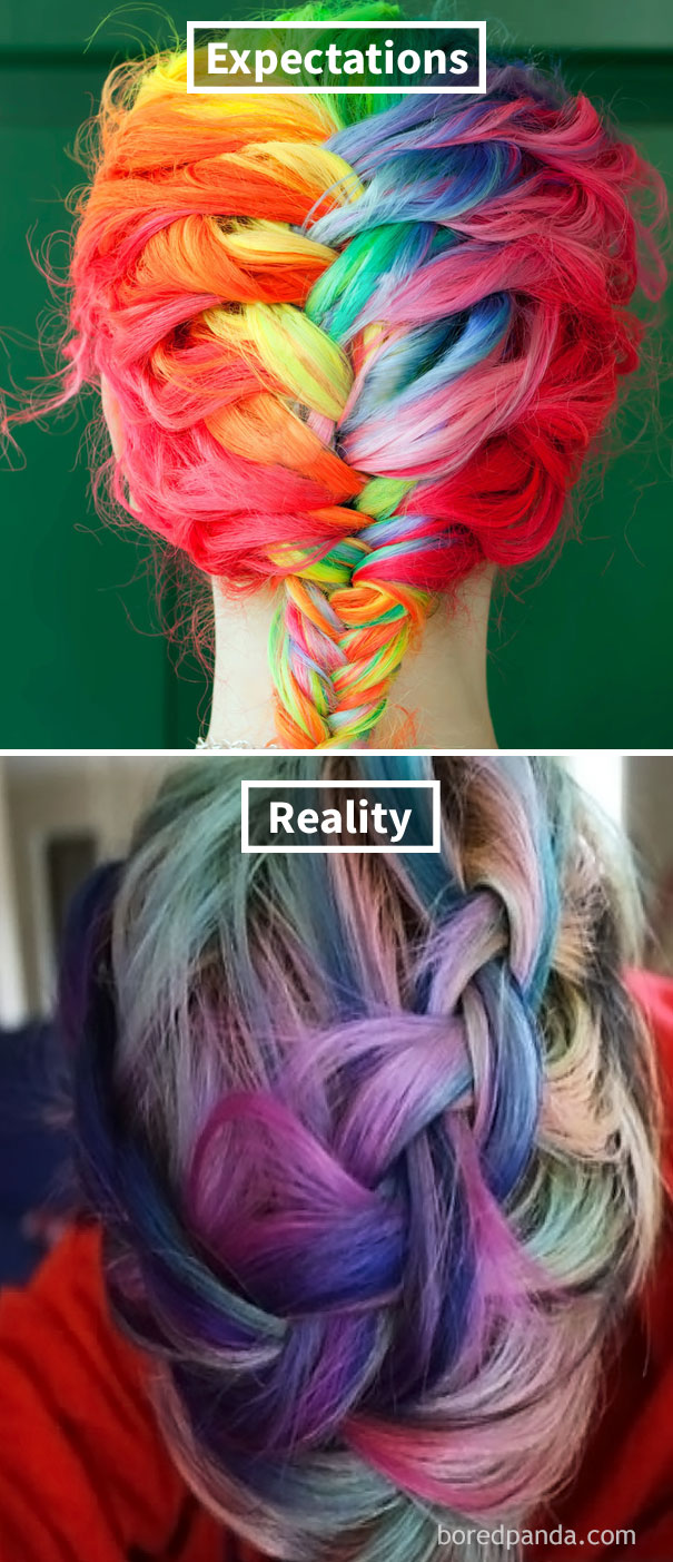 Rainbow Braid Fail