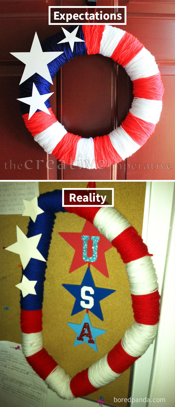 American Flag Wreath, Sort Of