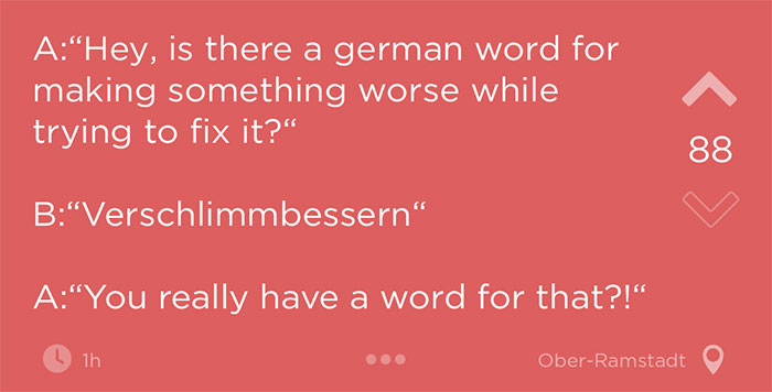 There's A Word For Everything In German Language