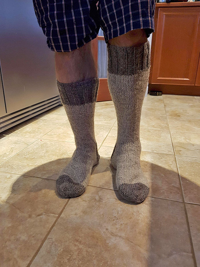 My Crooked Eyed Granny Knit Me Some Socks For Christmas