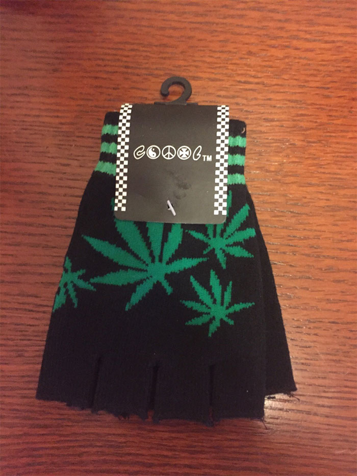 My 7 Yr Old Daughter Asked For Fingerless Gloves With Flowers On Them. Grandma Delivered
