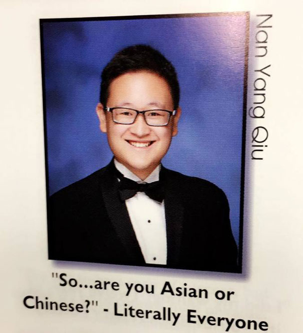 So... Are You Asian Or Chinese? - Literally Everyone