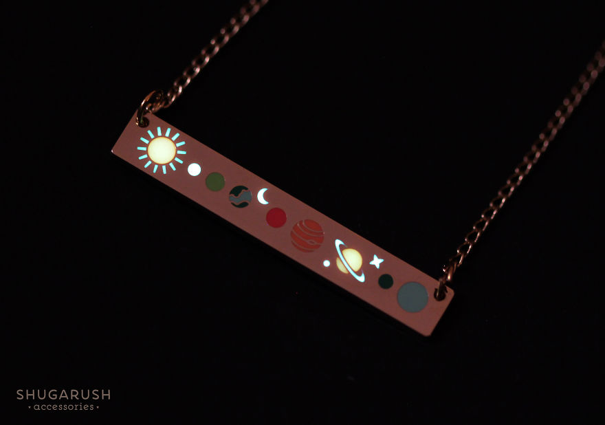 I Create Unique Glow In The Dark Jewellery And Enamel Pins