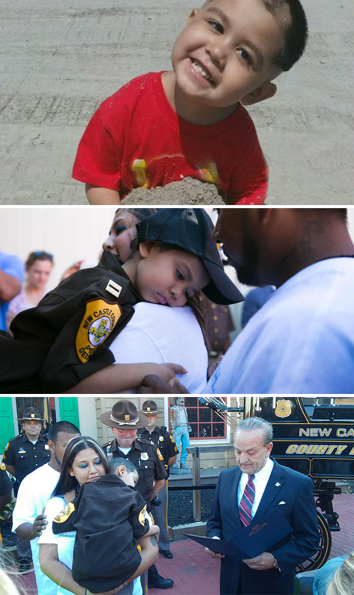 Angel De Jesus Zamora's Wish Was Fulfilled When He Was Crowned Chief For A Day Because He Will Never Grow Up To Be One