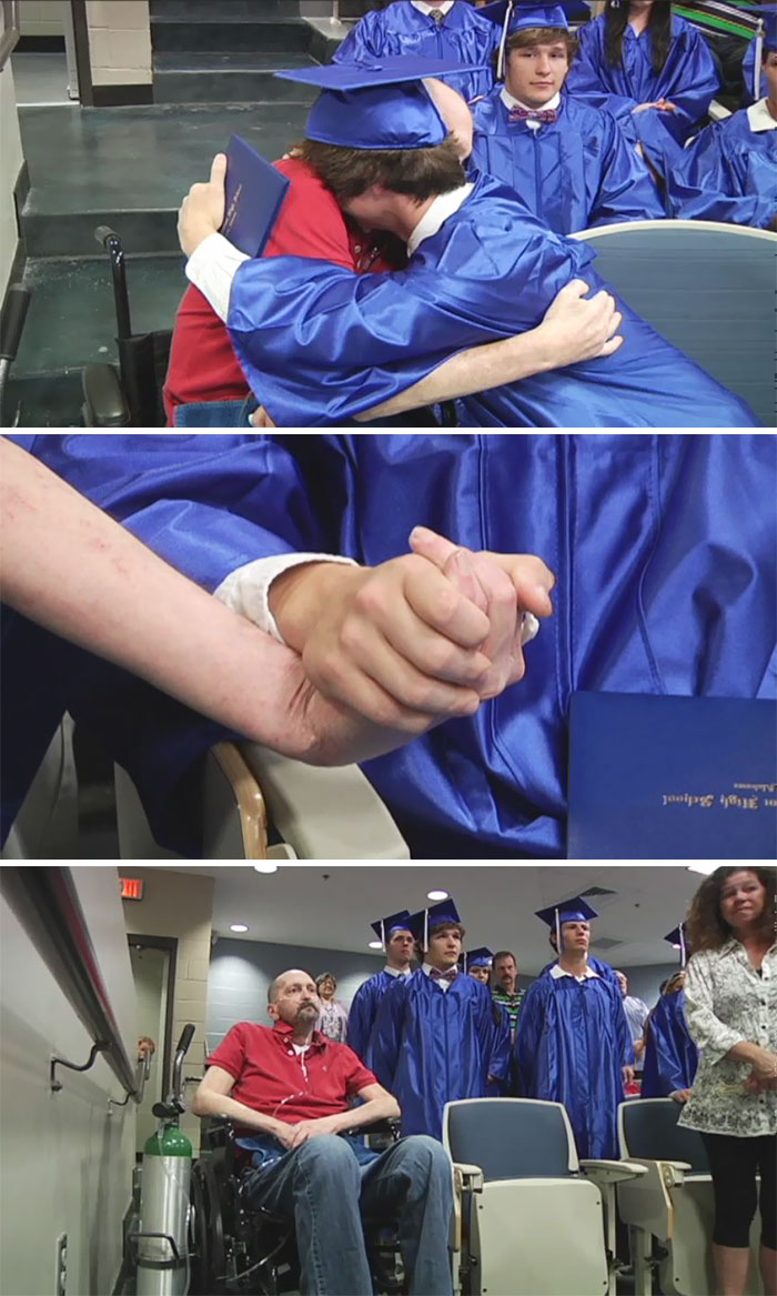 Dying Father Gets His Final Wish: To See Son Graduate