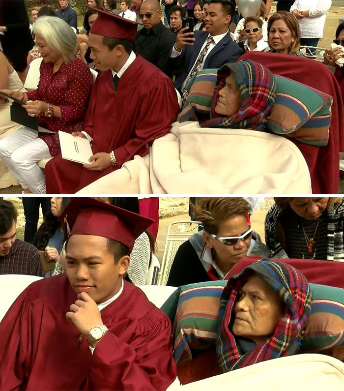 Dying Father Gets His Final Wish: To See Son Graduate When The School Throws An Impromptu Ceremony