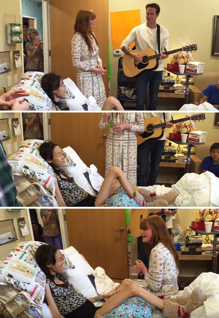 This Girl Gets Her Dying Wish Of Being Serenaded By Florence And The Machine