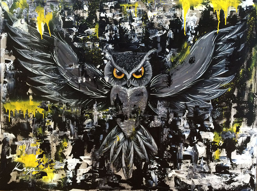 Acrylic Paintings By Self Tought Artist