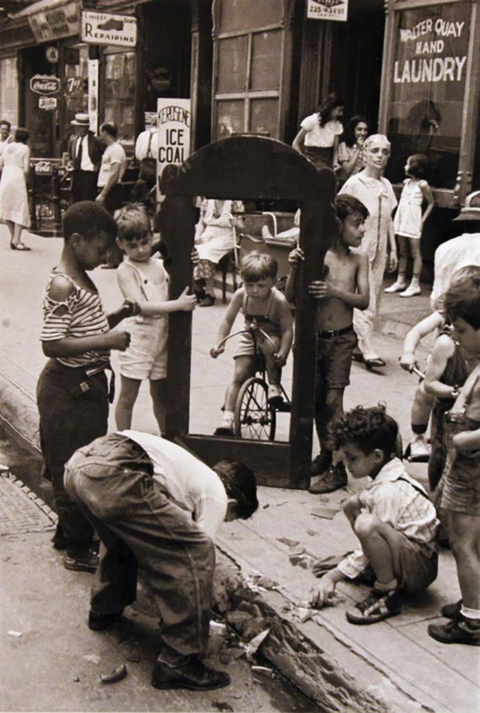 Children Playing, New York, 1940s