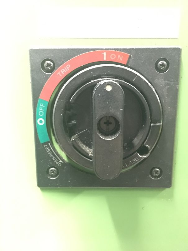 This Switch At My Work Bothers Me
