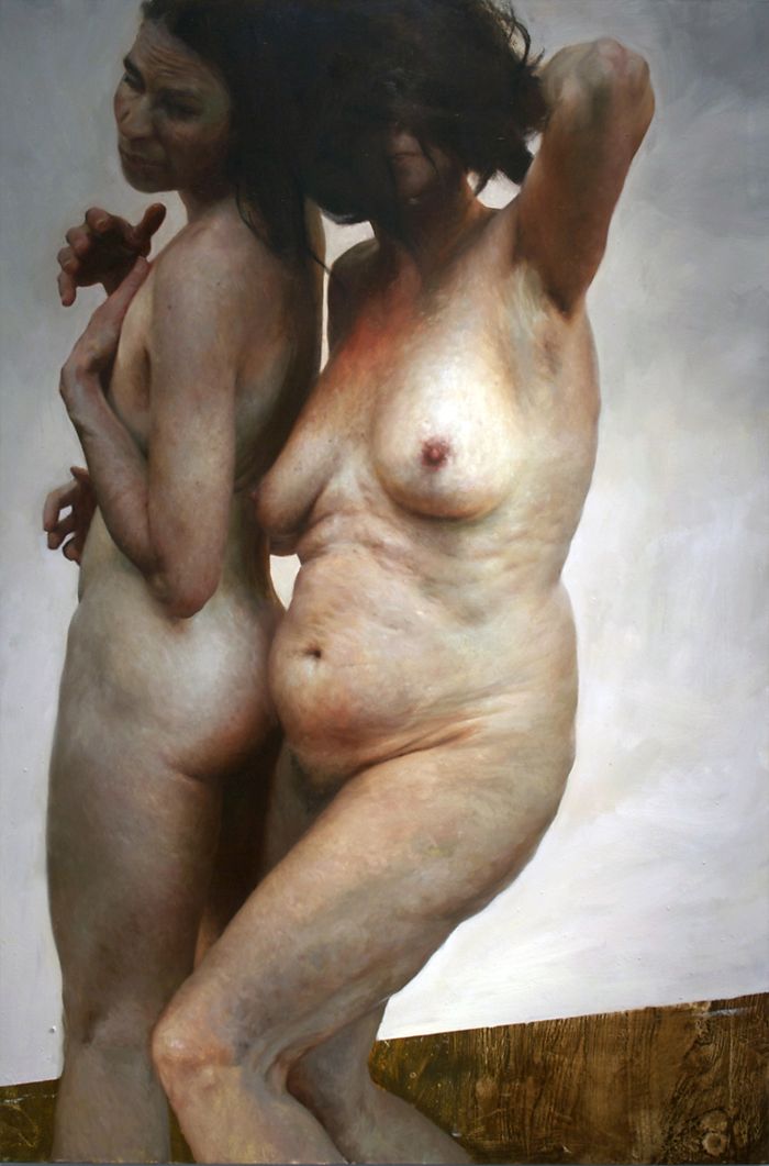 Imperfect Nude Portrait Paintings