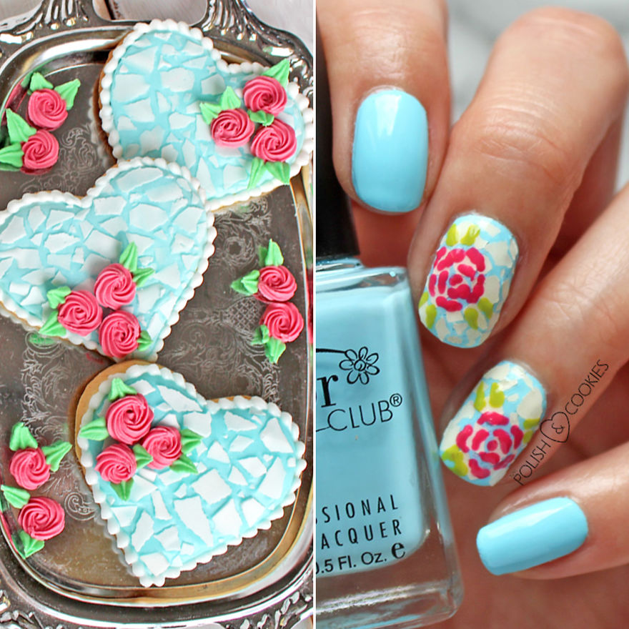 Nail Art / Cookies Combos Are Now A Thing And It's Totally Awesome