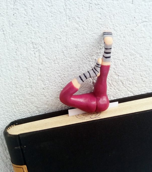I Create Funny Handmade Bookmarks From Polymer Clay