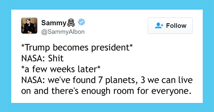 131 Priceless Reactions To NASA’s Discovery Of 7 New Earth-Like Planets
