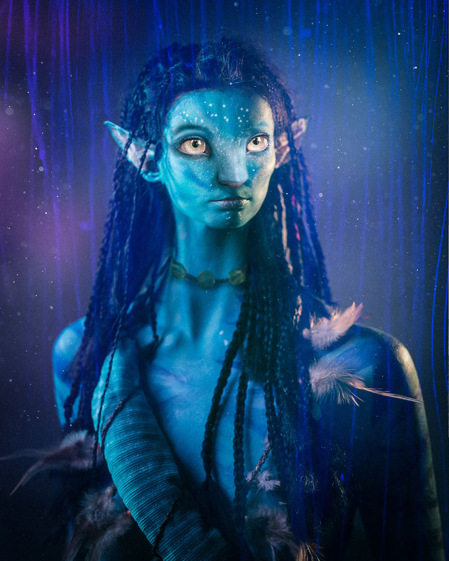 We Transformed This Shy Model Into Real-Life Avatar Neytiri