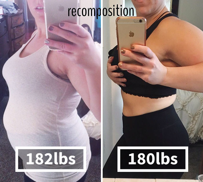 Mom's Dramatic Before-And-After Pics Of 2 Pound Weight Loss Prove That Weight Is A Lie