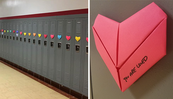 Anonymous Student Surprises Entire School With 9 Handmade Valentines He’s Been Making Since September