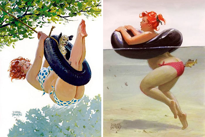 160 Sexy Illustrations Of Hilda: The Forgotten Plus-Size Pin-Up Girl From The 1950s