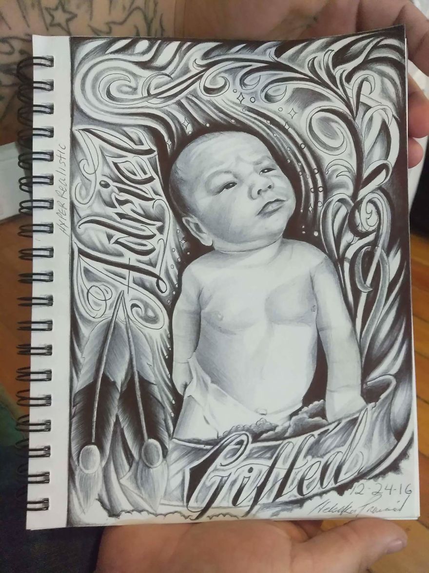 Ball Point Pen Portrait