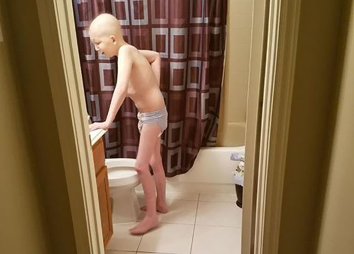 Mom Shares Photos Of Her 10-Year-Old Son Battling Cancer, And It Will Break Your Heart