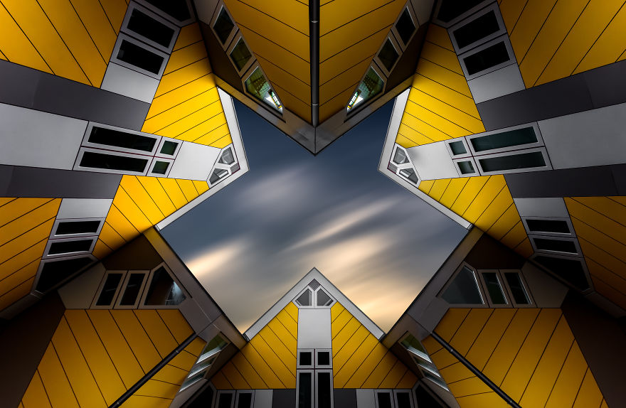 The Famous Cube Houses In Rotterdam
