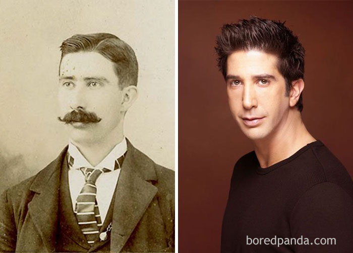 This Gentleman From The 1800s And David Schwimmer