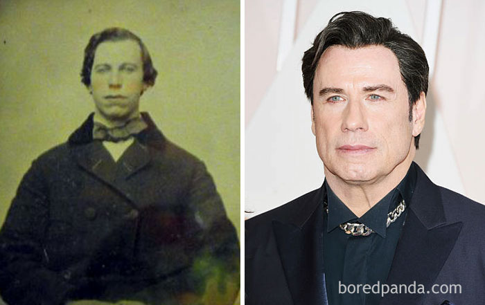 This Man From 1860's And John Travolta