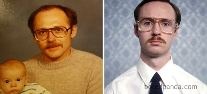 My Dad Looked Like Kip From Napoleon Dynamite