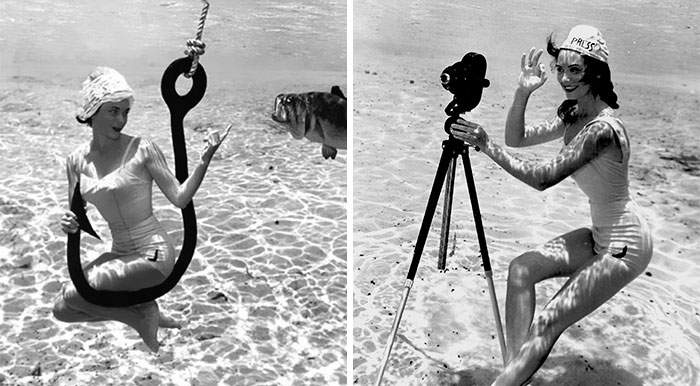 It’s Hard To Believe These Pin-Up Photos Were Shot Underwater In 1938