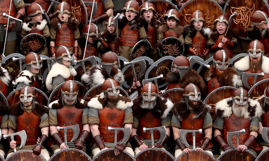 Epic Photos From Viking Festival In Scotland