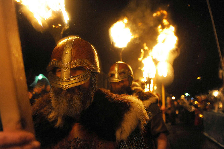 Epic Photos From Viking Festival In Scotland