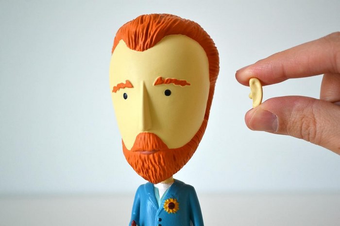 Van Gogh Action Figure With A Detachable Ear Is A Perfect Gift For Art  Lovers | Bored Panda