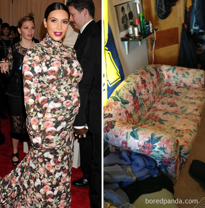 Kim Kardashian Or This Couch?