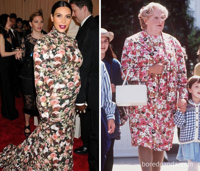 Kim Kardashian Or Mrs. Doubtfire?