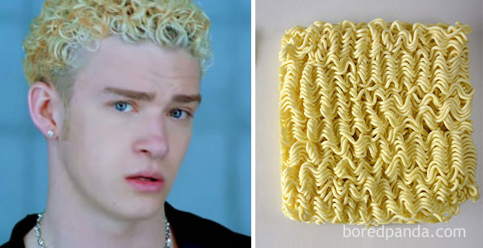 Justin Timberlake Or These Ramen Noodles?