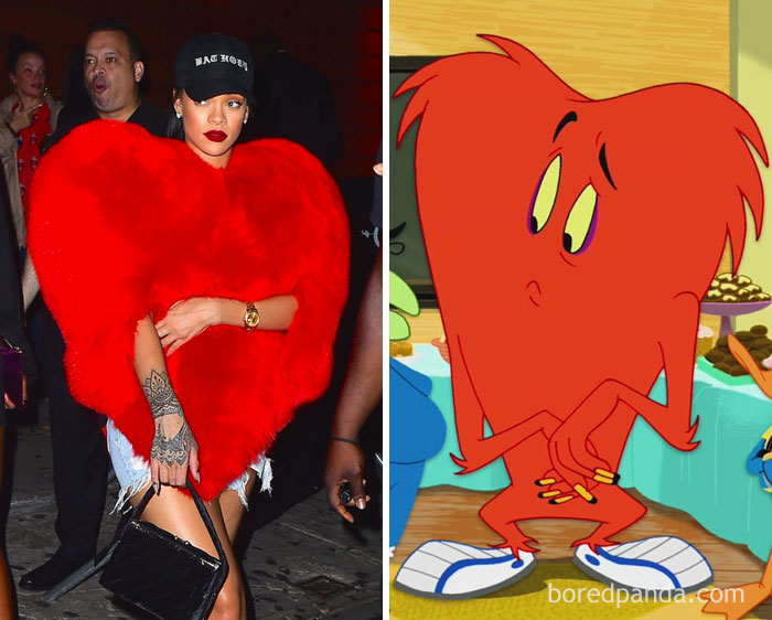 Rihanna Or Gossamer From Looney Tunes?
