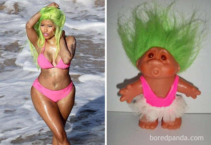 Nicky Minaj Or A Troll Doll?