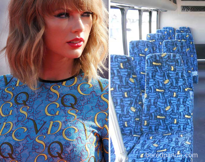 Taylor Swift Or These Bus Seats?