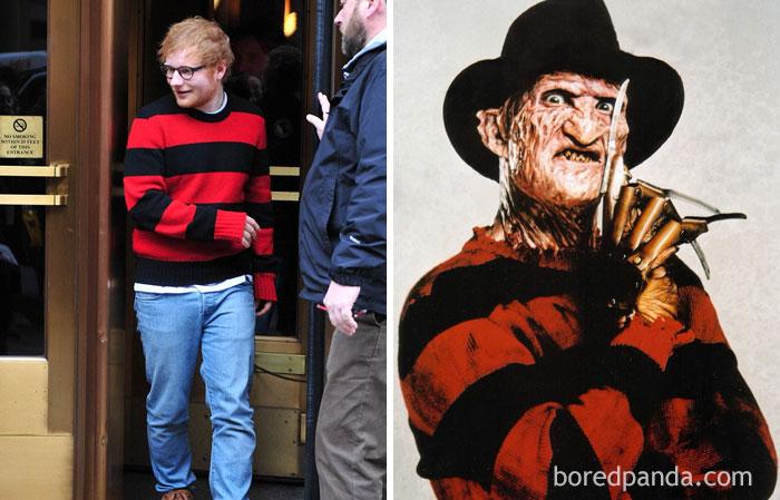 Ed Sheeran Or Freddy Krueger?