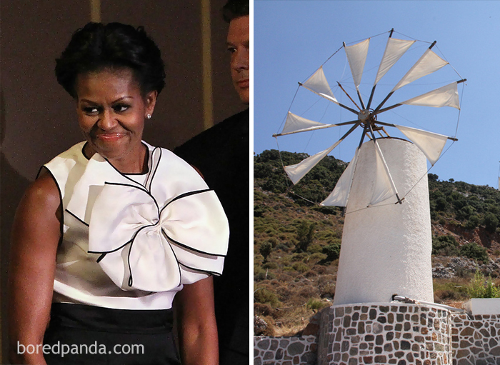 Michelle Obama Or A Windmill?