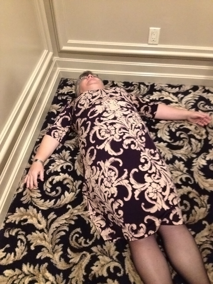 Grandma Or The Carpet?