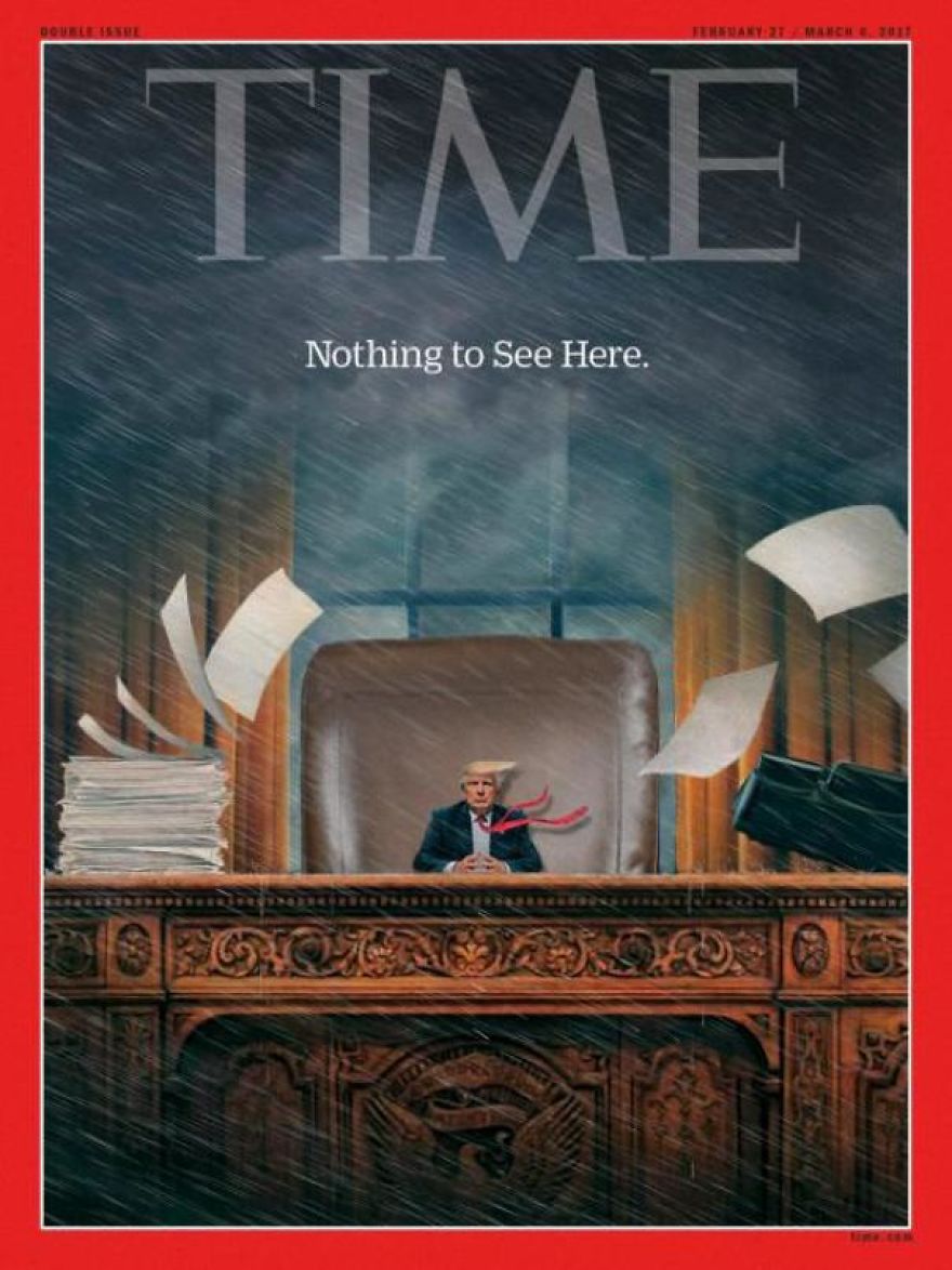 Looks Like Time Magazine Is On The Tiny Trump Trend With Their Newest Issue