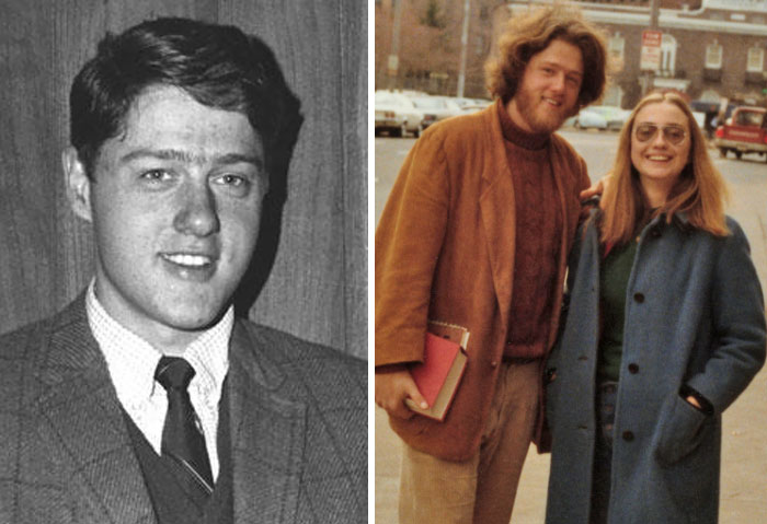 Bill Clinton, Age 22 And 26