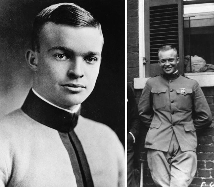 Dwight Eisenhower, Age 25 and 29