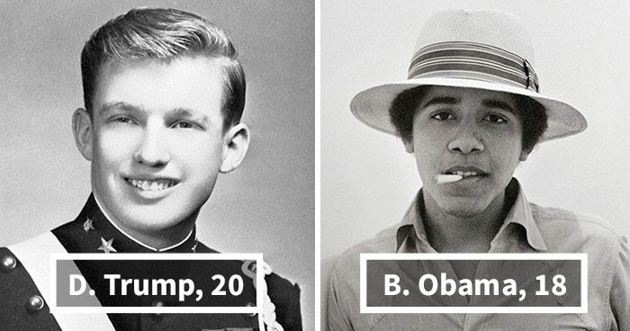 30 US Presidents When They Were Young