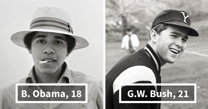 30 US Presidents When They Were Young | Bored Panda