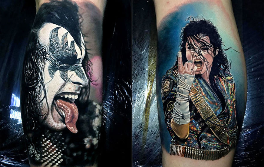 When A Tattoo Master Have Gold Hands: Unreal Tattoos With Almost Live Portraits When A Tattoo Master Have Gold Hands: Unreal Tattoos With Almost Live Portraits