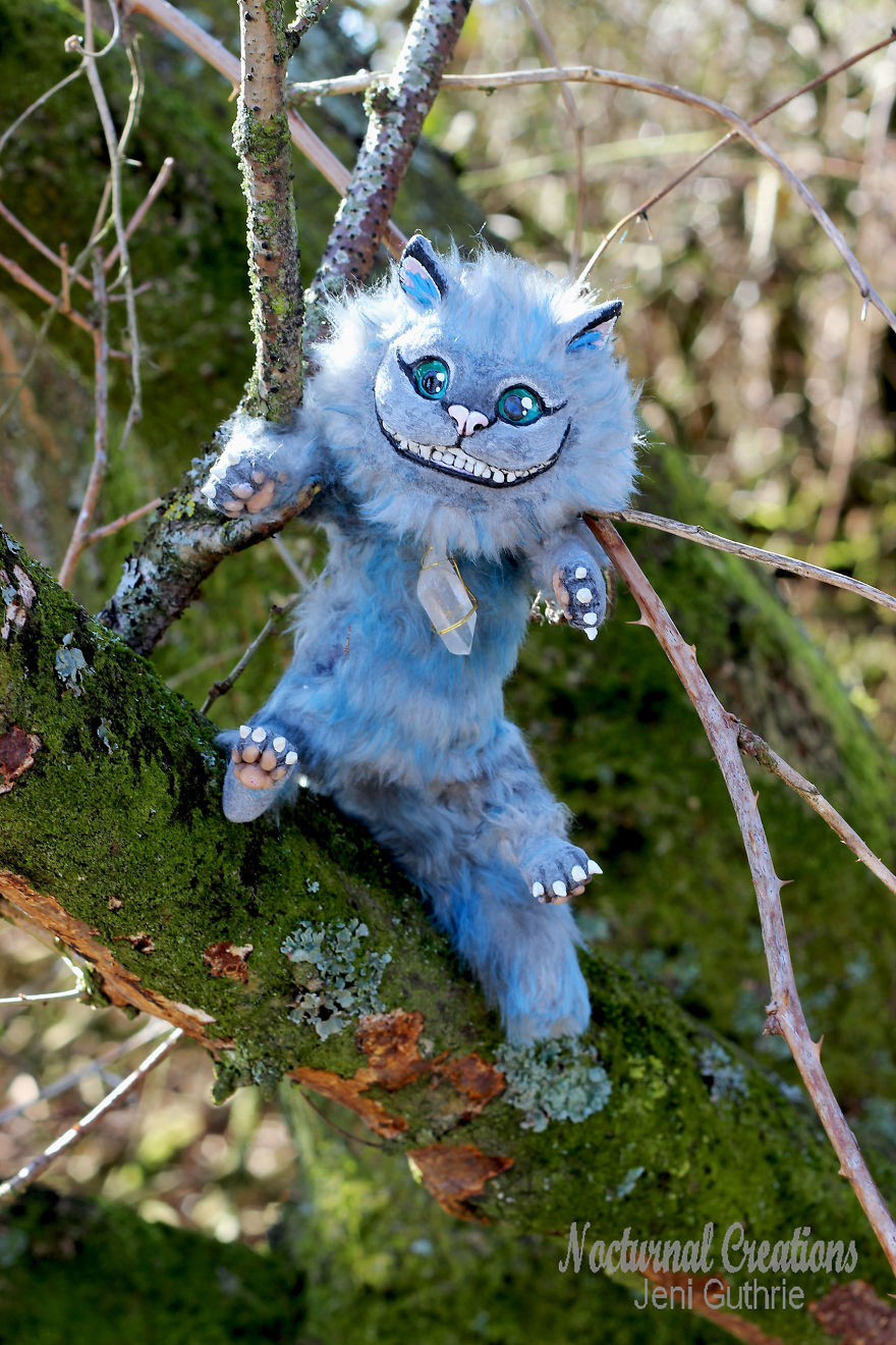 I Created A Chester The Cheshire Cat Art Doll