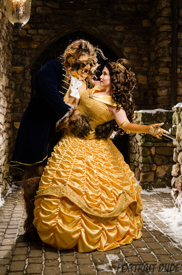 belle beauty and the beast cosplay