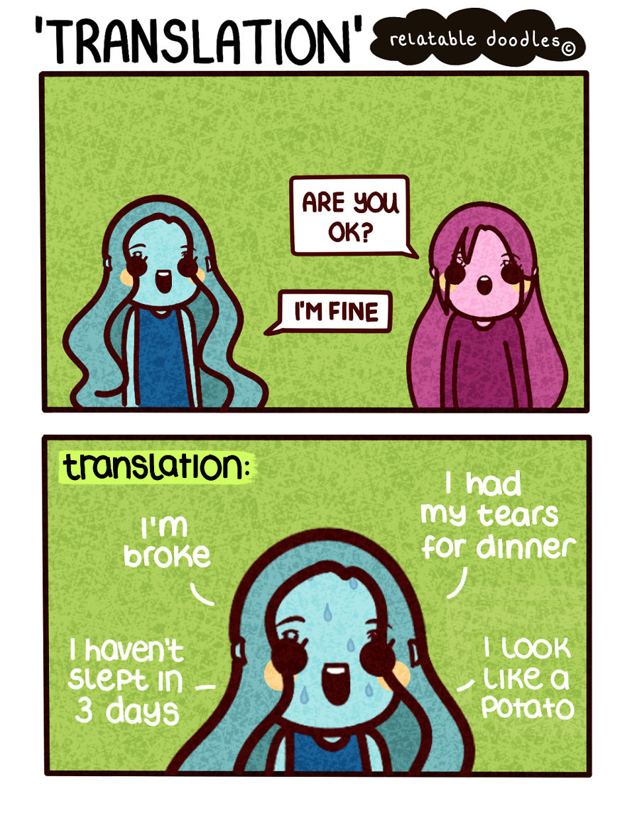 I Draw Comics That People Can Relate To
